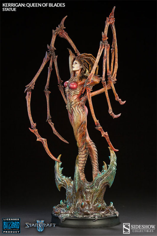 Illustration for article titled StarCraft's Queen Of Blades Shrunk, Turned Into Statue